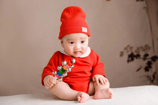 大丰宝宝睡觉头发出汗